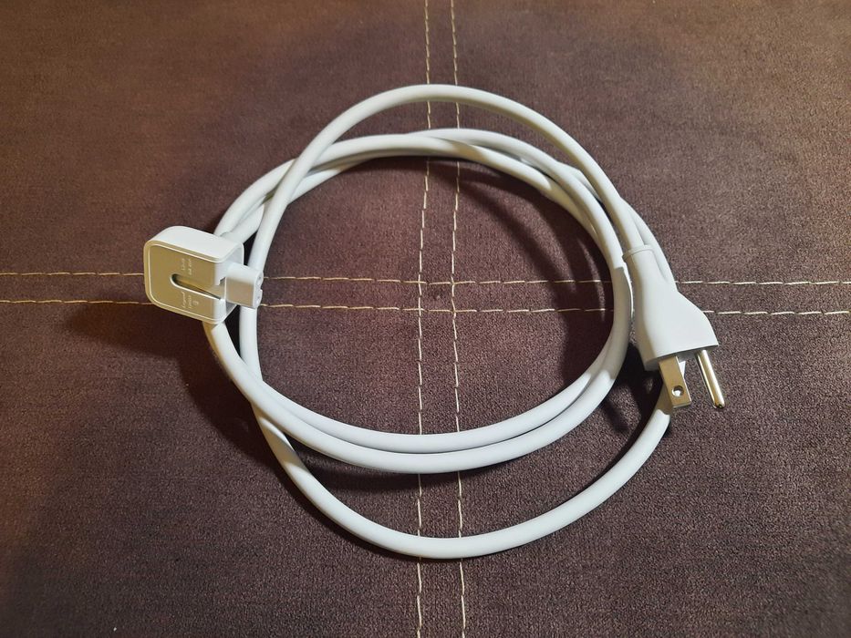Кабель шнур Apple Macbook E344534 LS-7A 2,5A  белый оригинал США 185см