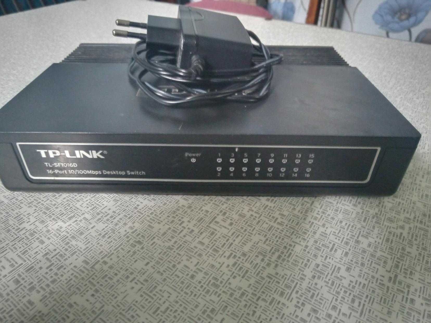 Коммутатор (switch) TP - LINK TL-SF1016D (16 port)