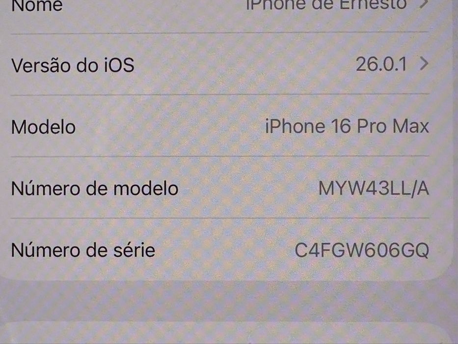 iPhone 16 Pro Max, 256 Gb, impecável!