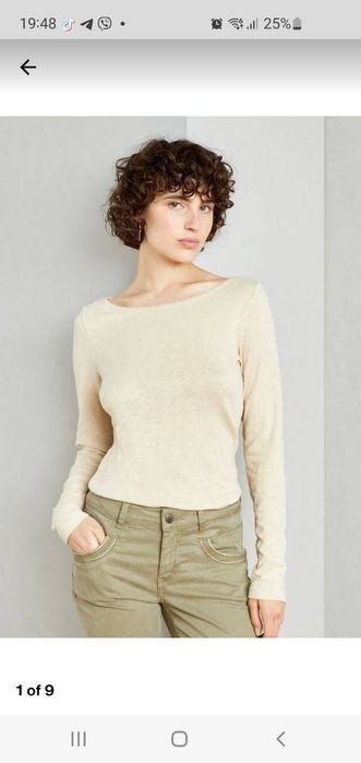 лонгслив massimo dutti