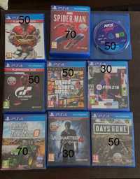Gry na konsole PS 4 Cena podana za wszystkie gry