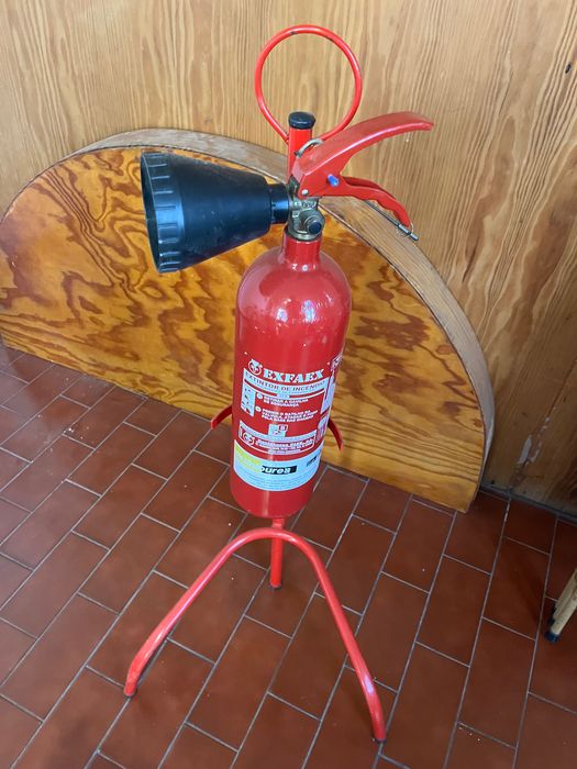 Extintor pequeno