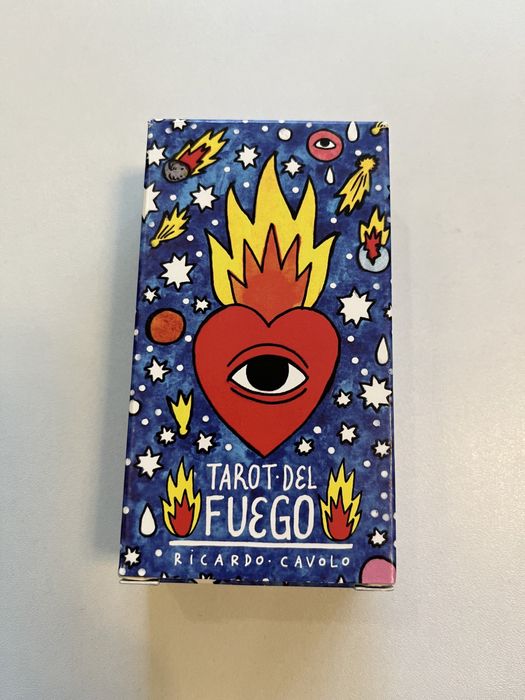 Таро оригінал Tarot del Fuego відкрите як нове