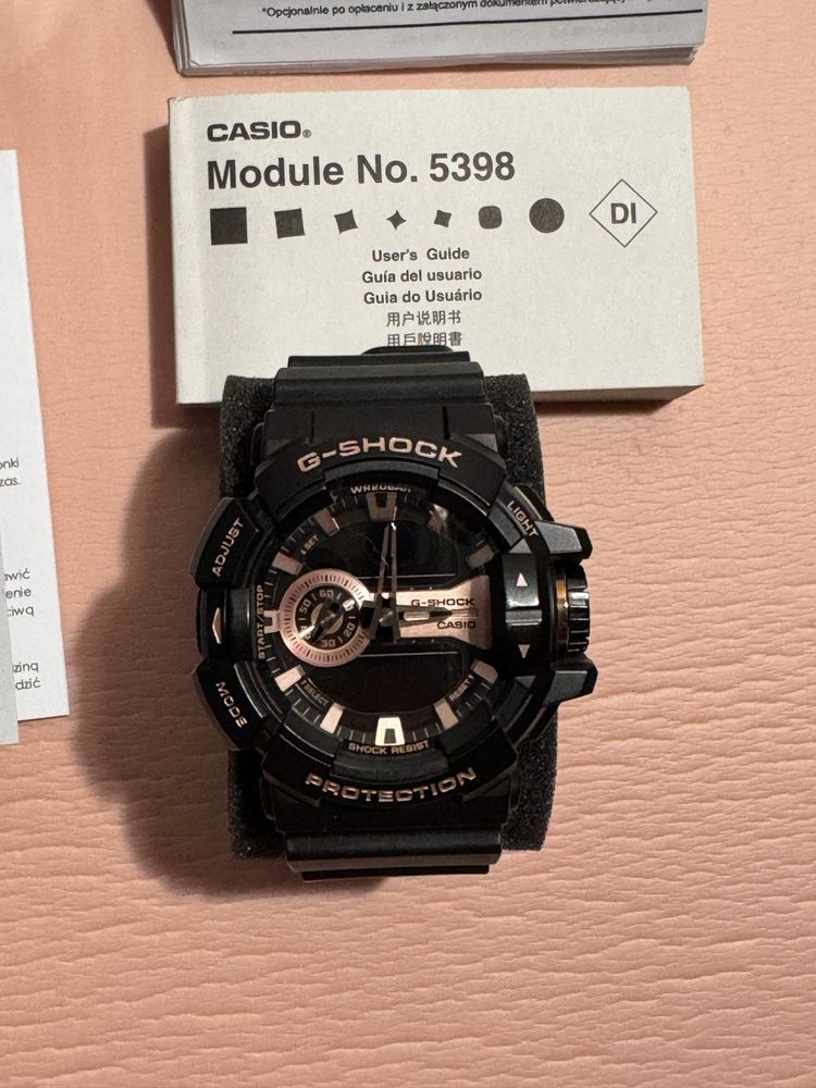 Zegarek Casio G-Shock 5398 różowe złoto
