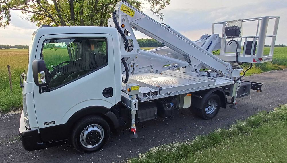 Renault Maxity zwyżka podnośnik koszowy Multitel MX 210 21 M isoli gsr