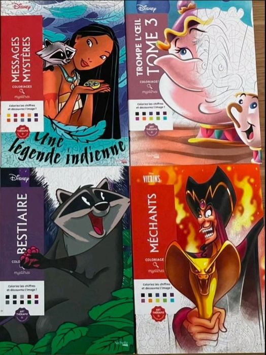 Wold Disney розмальовка оригинал з Франції