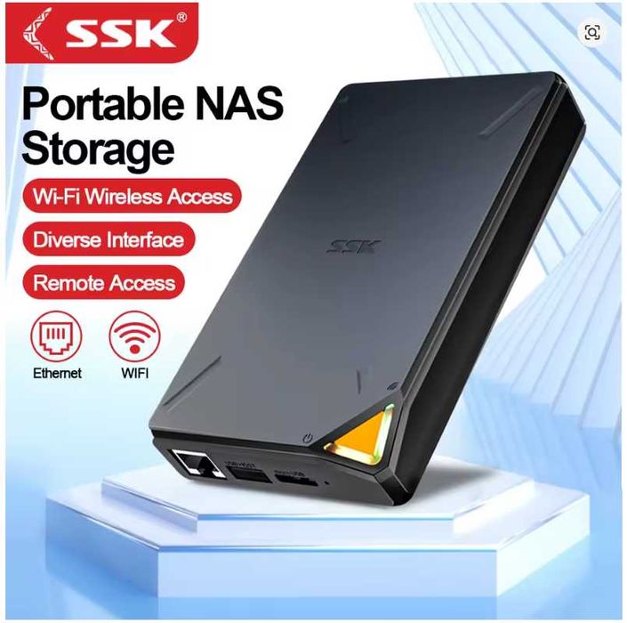 DISCO SSD NAS WIFI    Portatil  com bateria interna