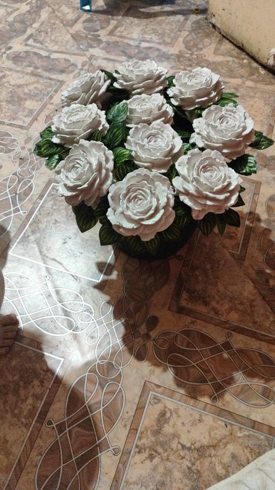 Роблю Букети з Гіпсових Троянд