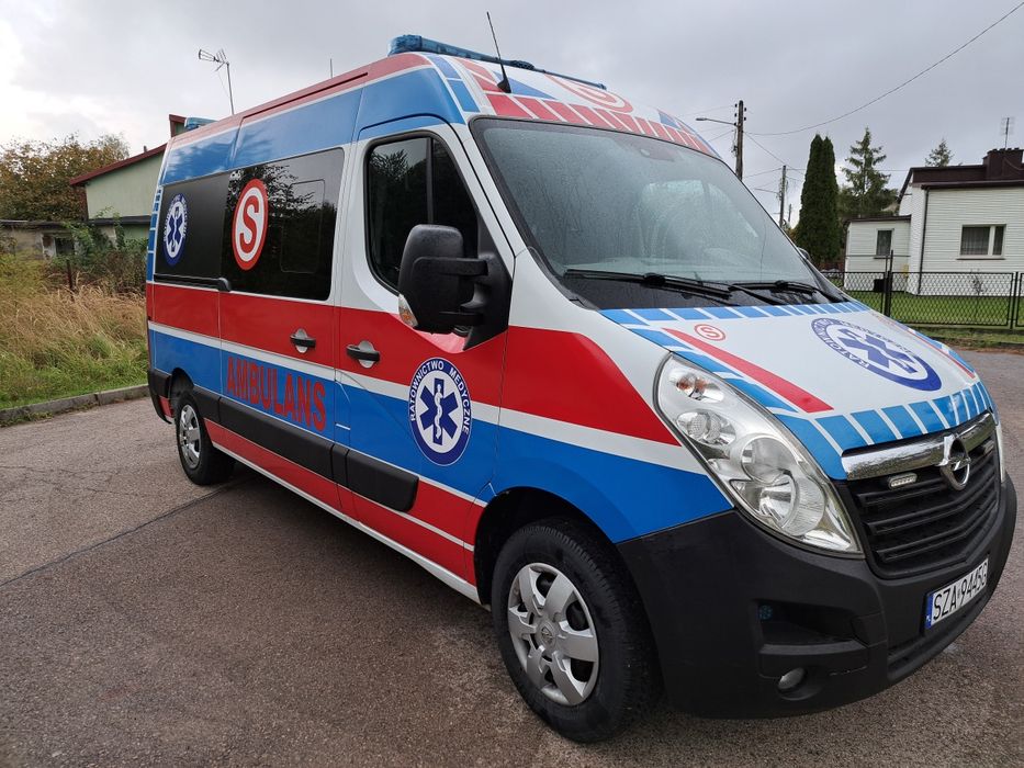 Opel Movano 2.3Dtci 160KM Rok 2016 Ambulans Karetka Norma  1789 B/C