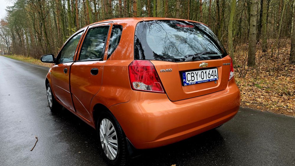 Chevrolet aveo 1.2 2004 mały przebieg. Zadbany