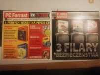 Stare płyty na PC z antywirusami i programami