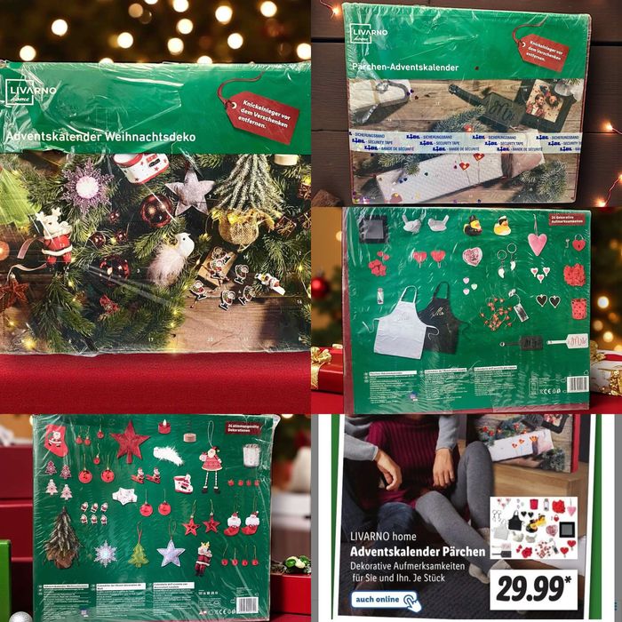 Адвент календар Livarno home  «Новорічний»