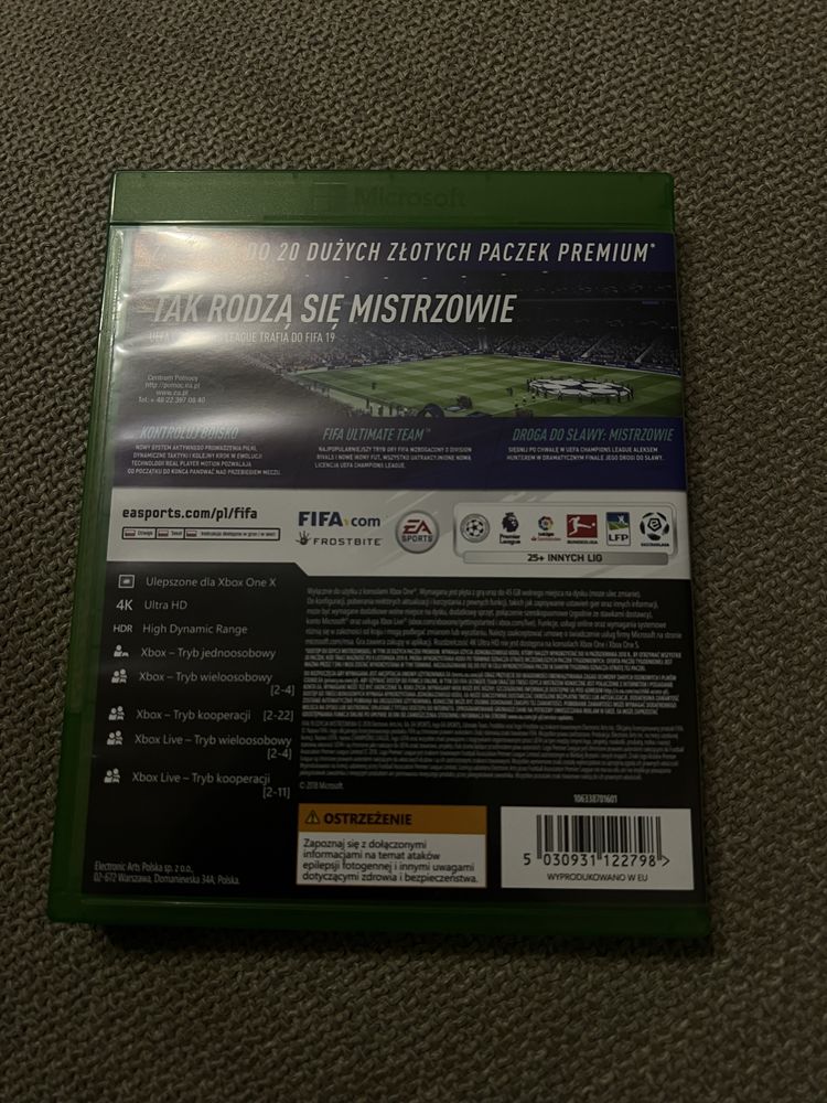 FIFA 19 xbox one