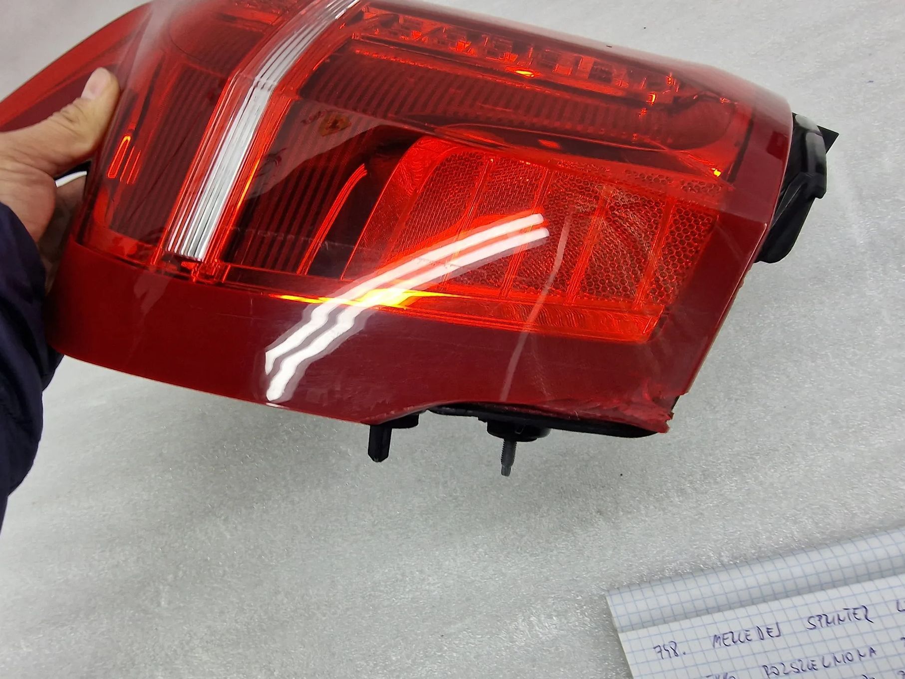 VOLVO XC90 II 15- LEWA LAMPA TYLNA TYLNIA TYŁ LED , NR 31655915 , NR AUKCJI LA751