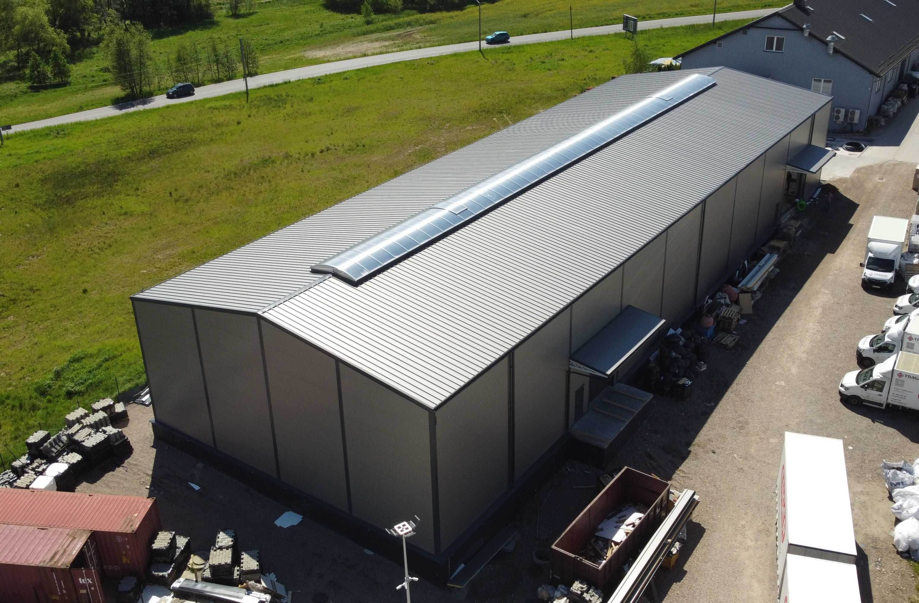 hala magazynowa 15m x 50m x 6,0m 750m2 GAJ-STAL