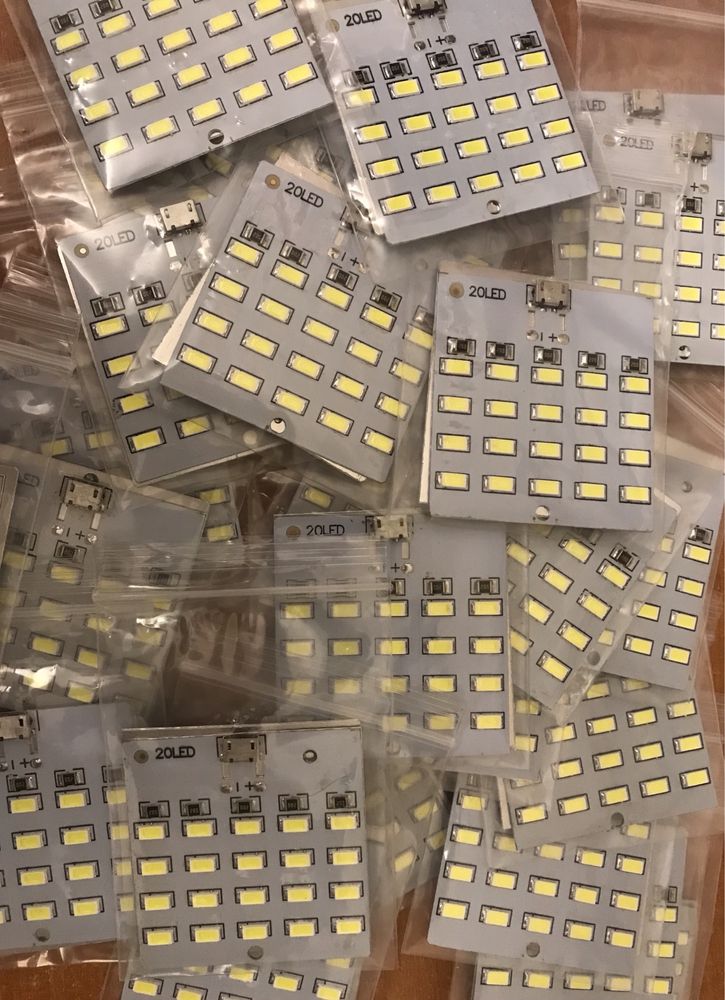 Світлодіодна панель 20 Led MICRO USB,лампочка