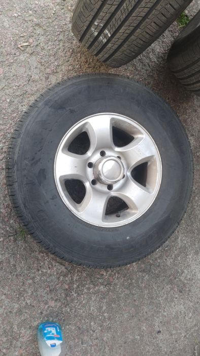 Диски с резиной, диски 7,5JхR16Н2 ET10 6*139,7 шины Hankook Dynapro HP