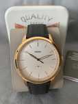 Zegarek męski Fossil FS5371 ultra slim rose gold