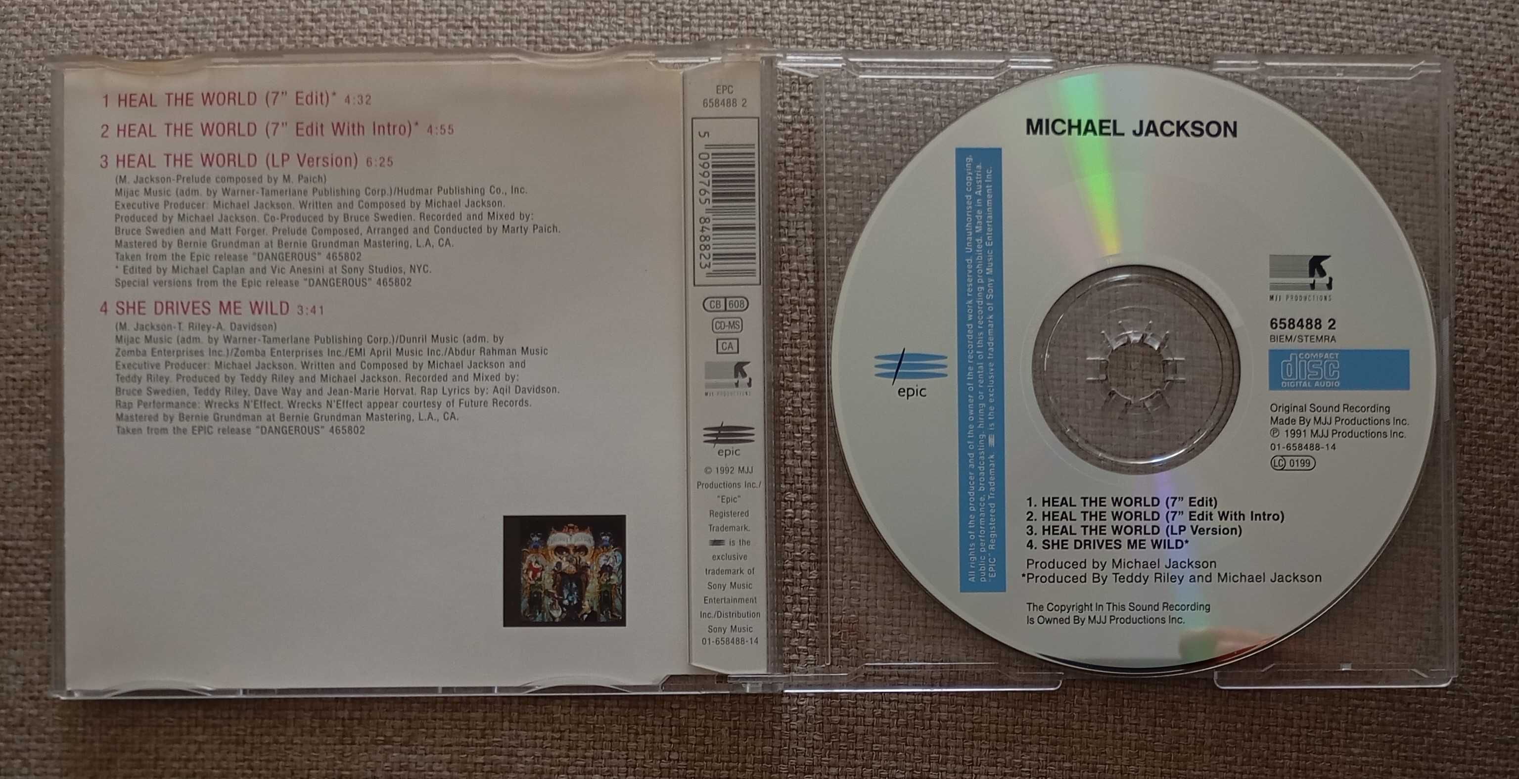 3 CD Singles Michael Jackson (ótimo para colecionadores) desde 4,0€