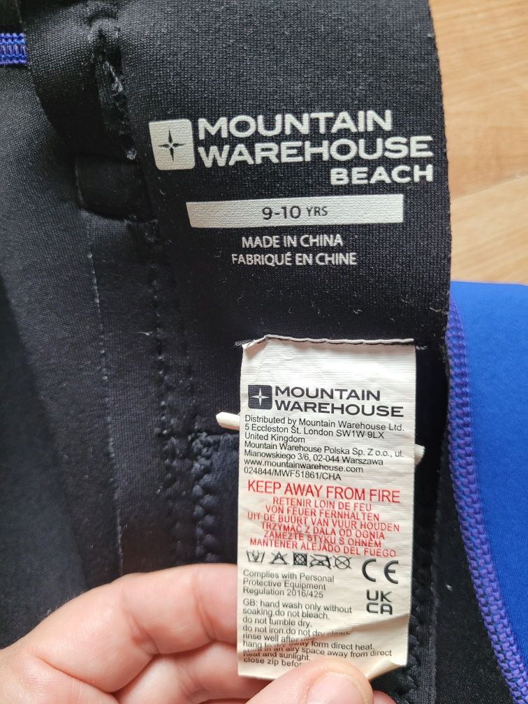 Kombinezon pianka neopren Mountain Warehouse 9-10 lat