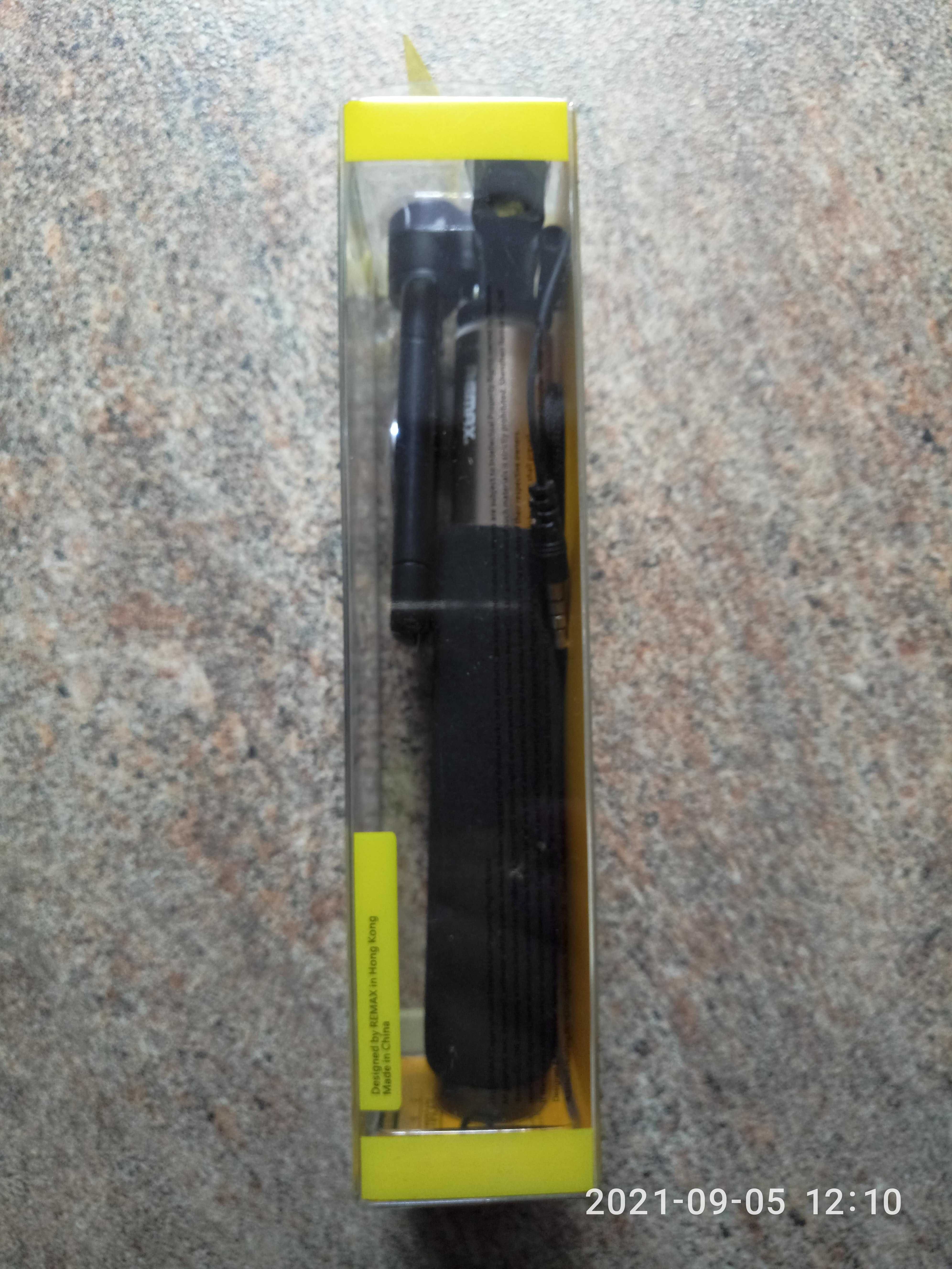 Селфи-палка Remax Mini RP-P5 Cable Selfie Stick Gold