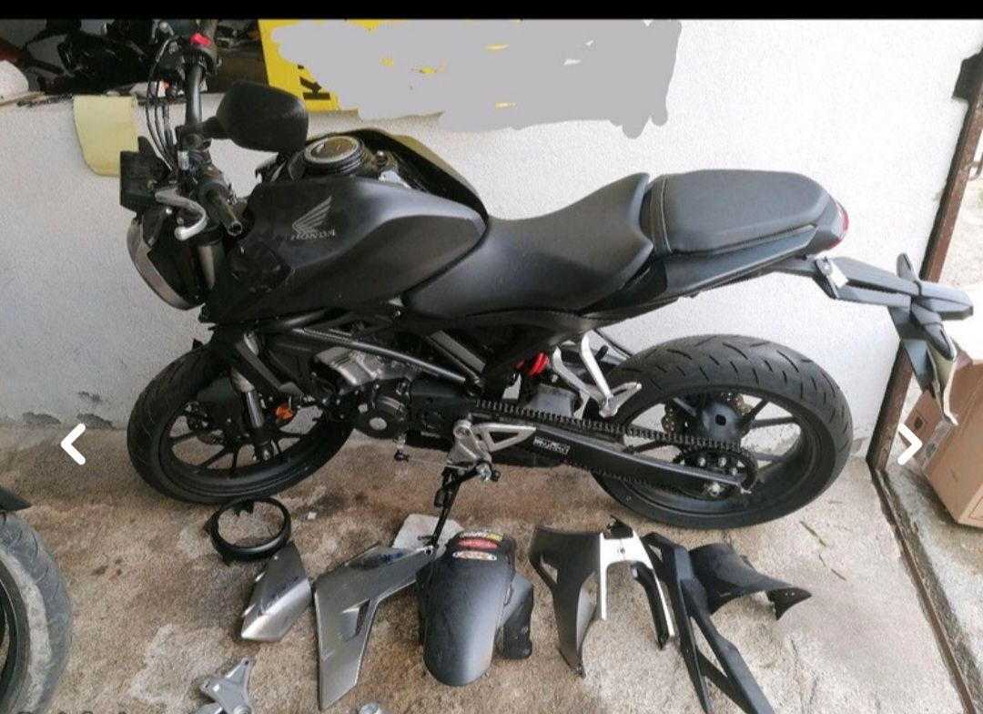 Honda cb125r 2018 para peças