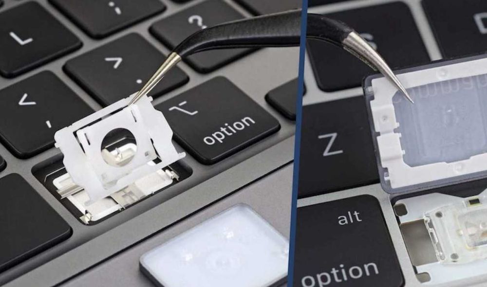 Кейкапи/механізм для MacBook з клавіатурою “ножниці” (2020 і далі)