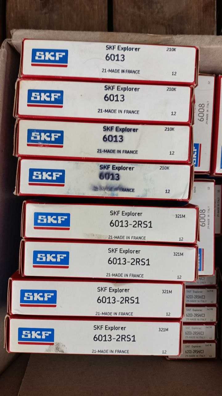 Подшипники SKF 6008, 6013, 6203, 7614 ,  підшипник NSK-RHP UCP 207