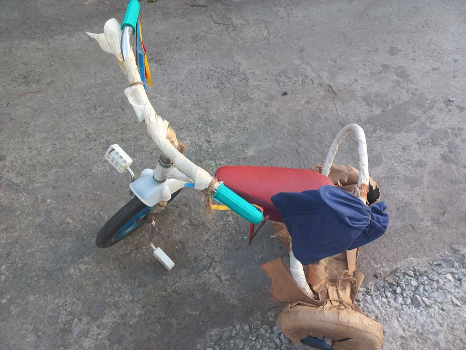 детский велосипед малыш ссср