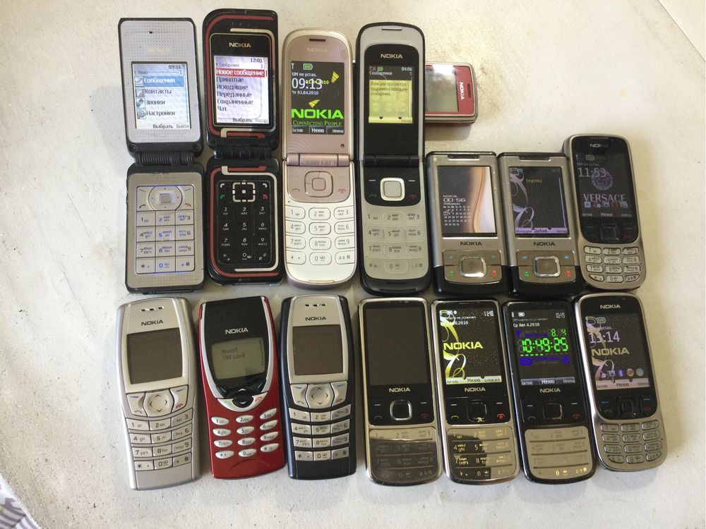 Nokia C2-03 и Nokia 6111,6085;5300;7360 и другие.