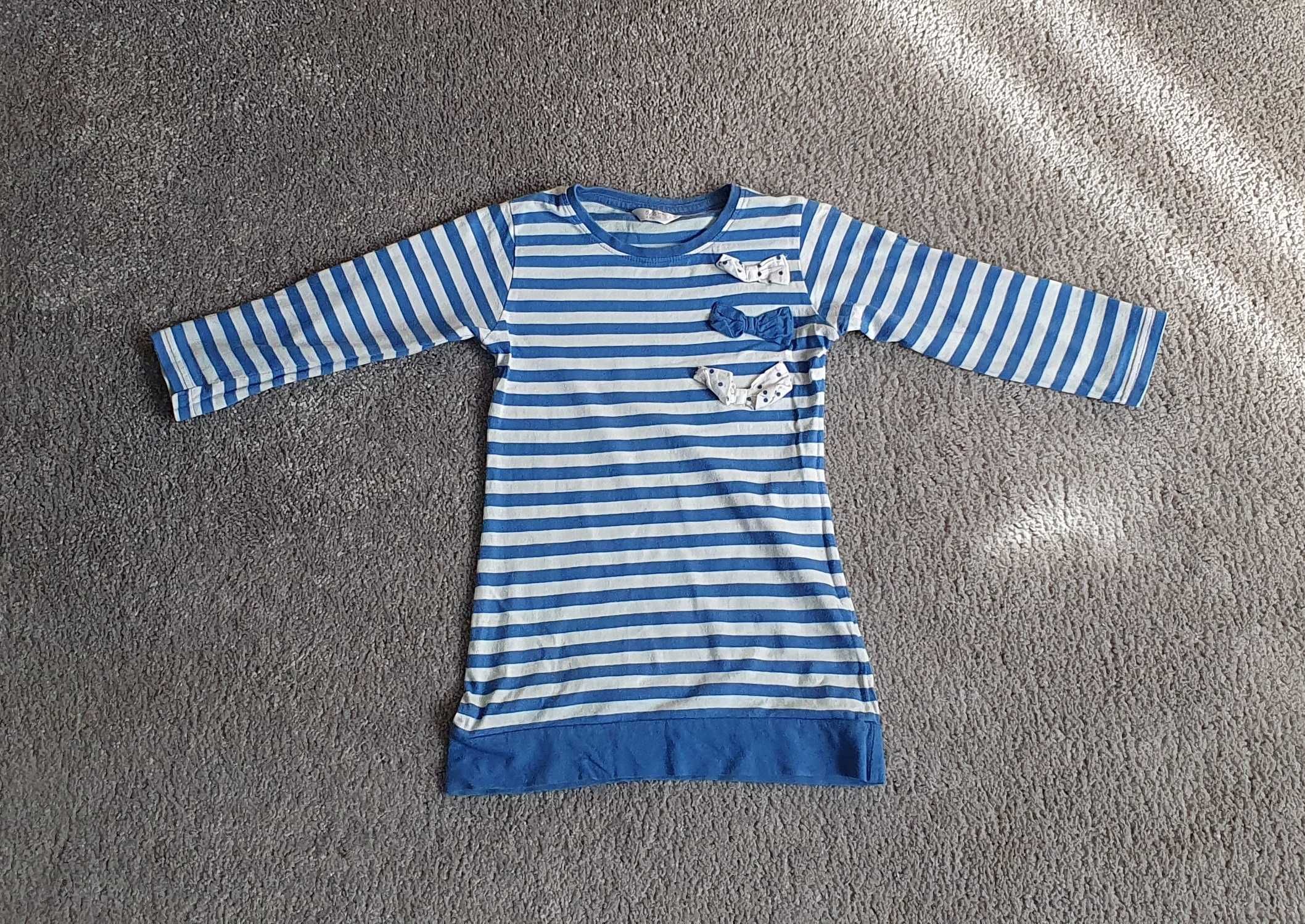 Bluzka Pepco, bluza, rozmiar 116 cm (5 - 6 lat), dziewczęca w paski.