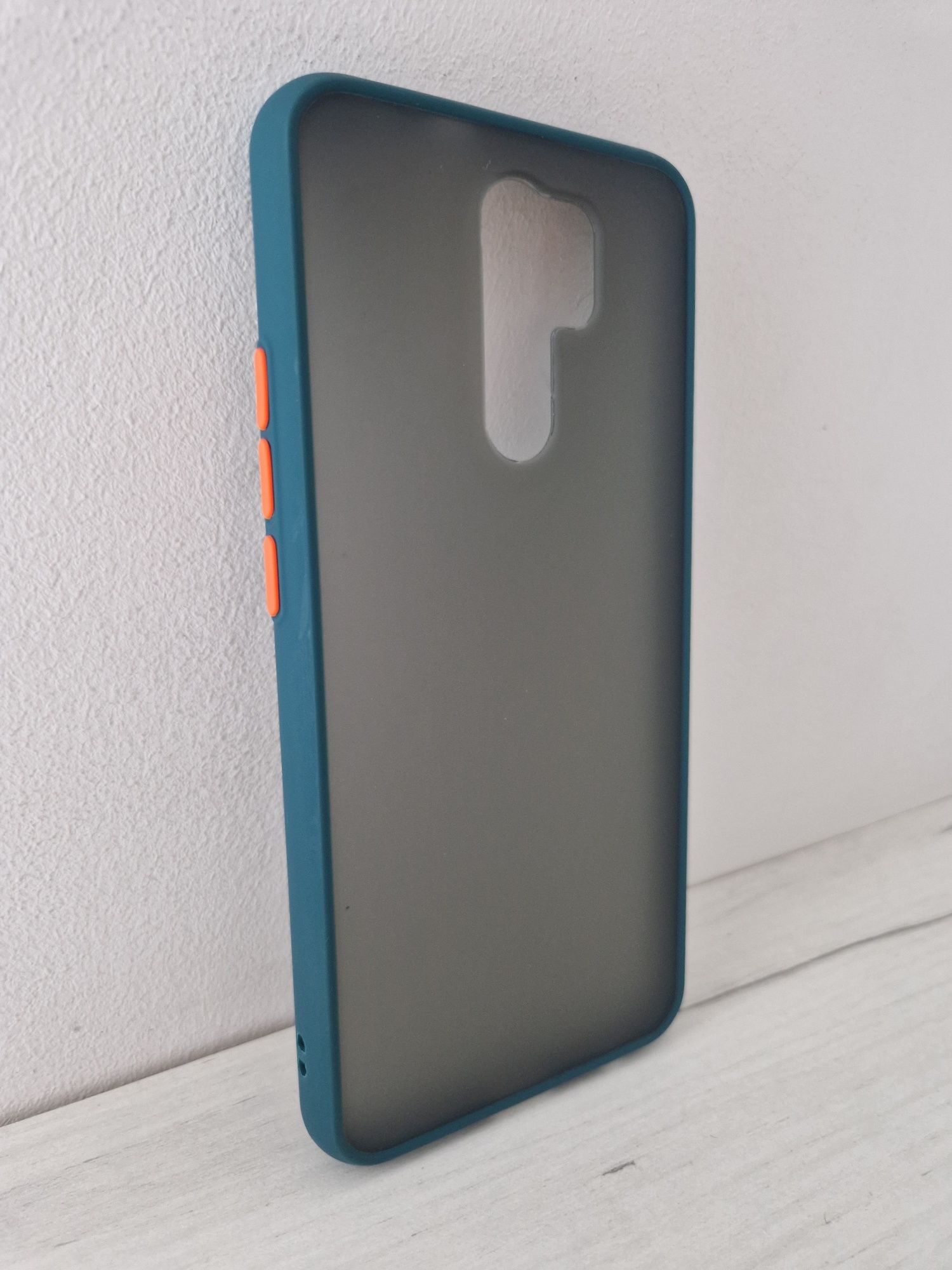 Vennus Color Button Bumper do Xiaomi Redmi 9 Zielony