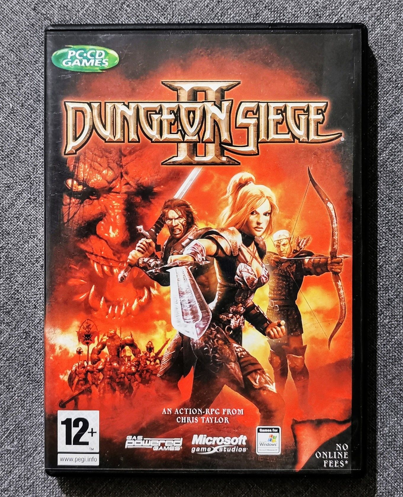 Dungeon Siege II 2 4xCD premierowa gra komputerowa PC Tanio !