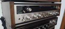 Amplificador/receiver Sanyo anos 70