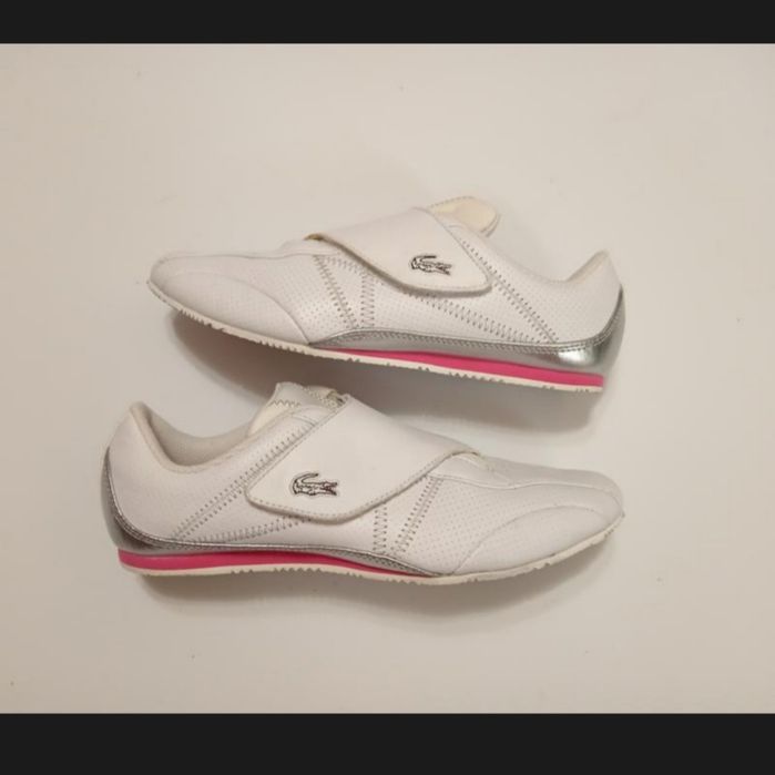 Шкіряні кросівки Lacoste