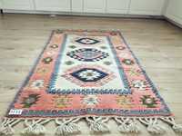 Kolekcjonerski dywanik Kars ręcznie tkany wełna na wełnie 89x134 nr117