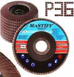 Tarcza lamelka 125 P36 Mastiff listkowa do metalu stali i drewna MOCNA