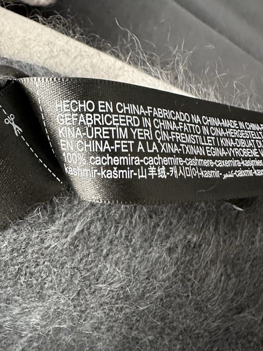 Szal 100% kaszmir massimo dutti