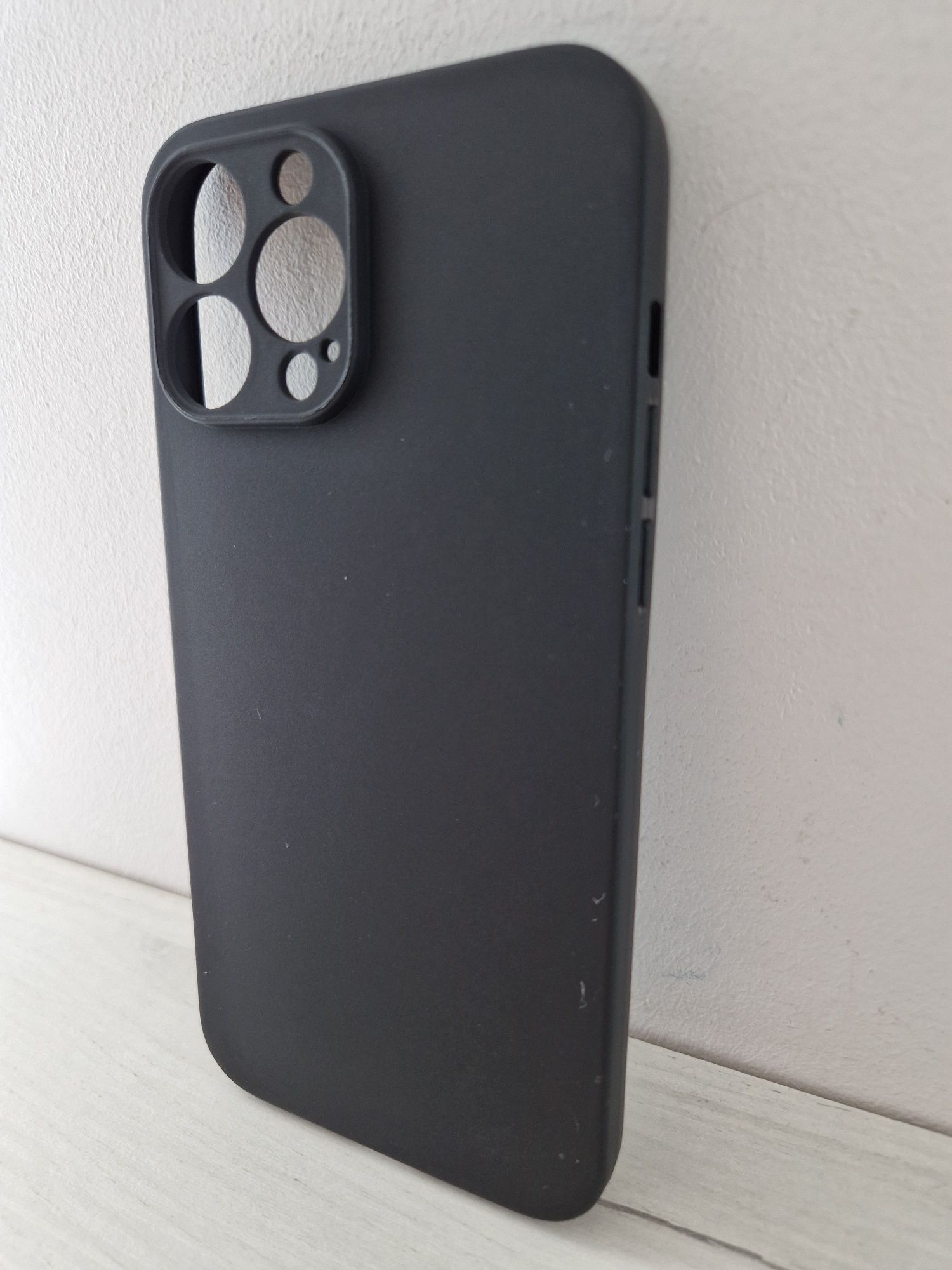 Back Case MATT do IPHONE 13 PRO MAX Czarny