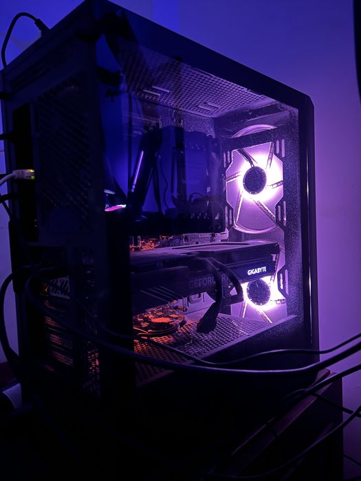 компьютер 5600x, 4070ti, 16gb, + монітор ASUS VG279QM 280hz