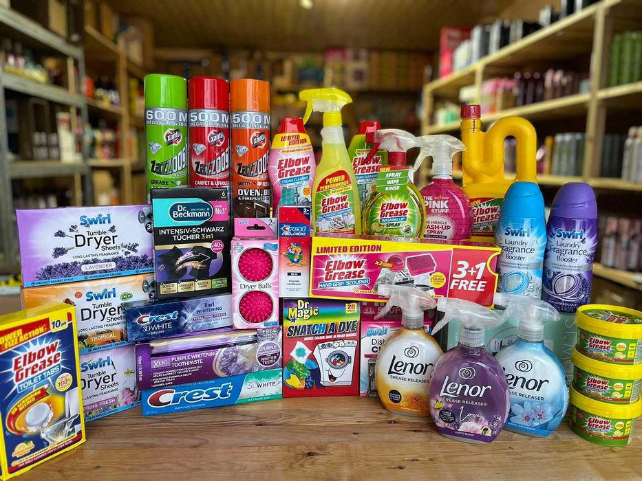 Побутова хімія з Європи ОПТ Pink Stuff, Lenor, Elbow Grease