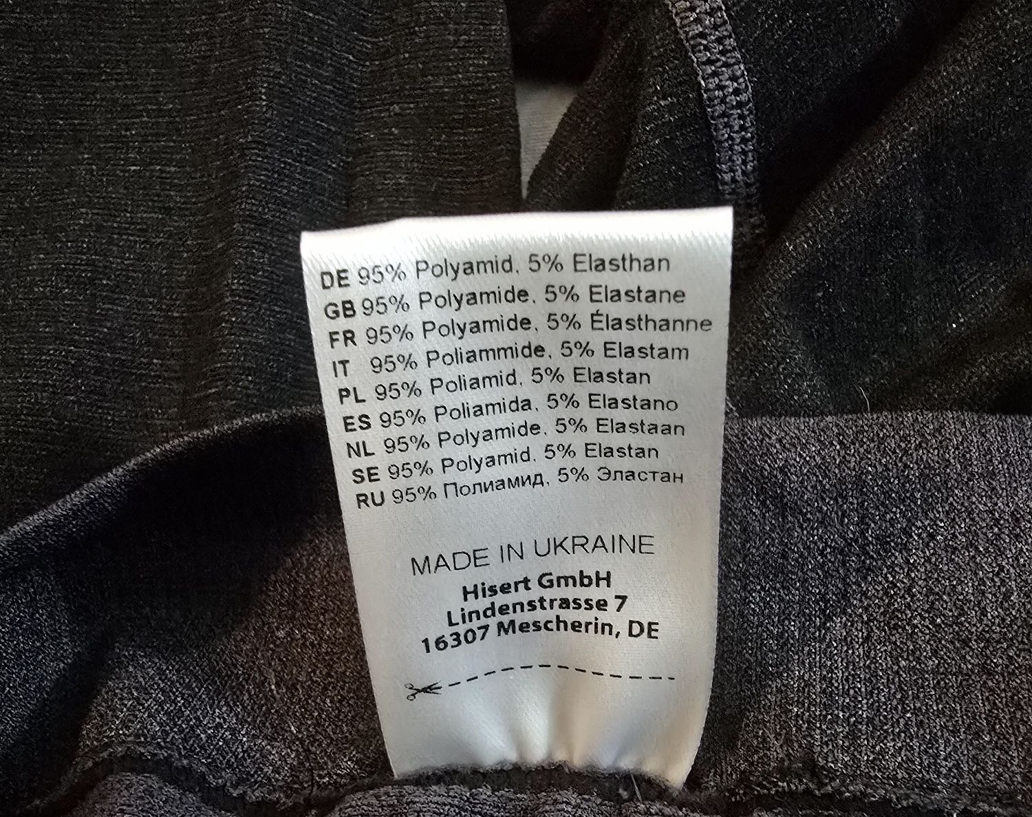 Leginsy termoaktywne męskie XXL