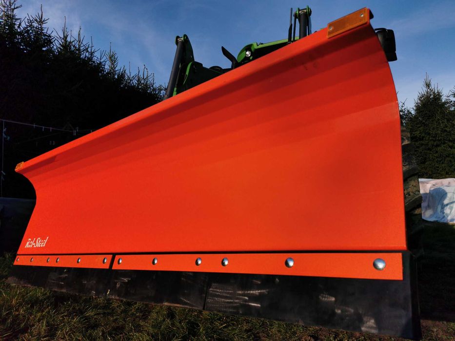 Pług śnieżny Euro ramka/Tuz 2w1 do ładowacza, tura Dostawa Deutz Ursus