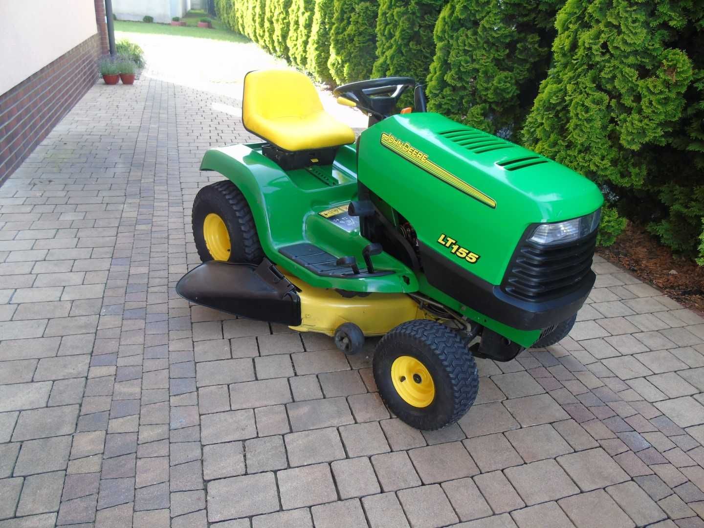 Traktorek kosiarka JOHN DEERE LT155  15KM kohler smarowany ciśnieniowo