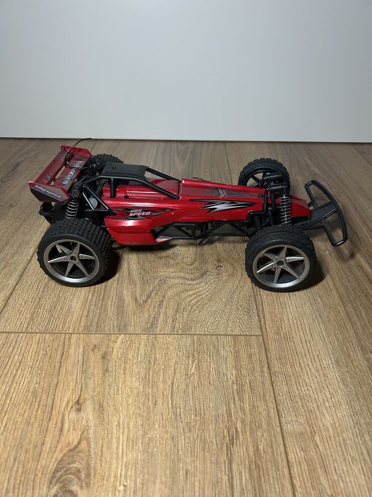 Auto rc na pilota buggy czerwone na akumulator