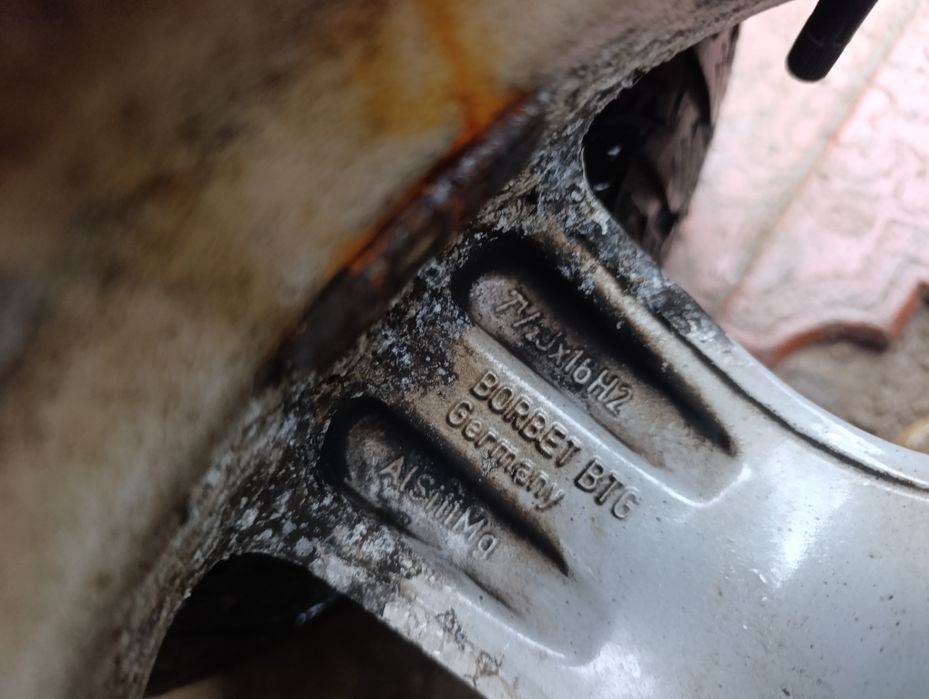 Диски литі r16 5*112 Mercedes Vw Passat Golf Jetta  Touran Skoda +шини