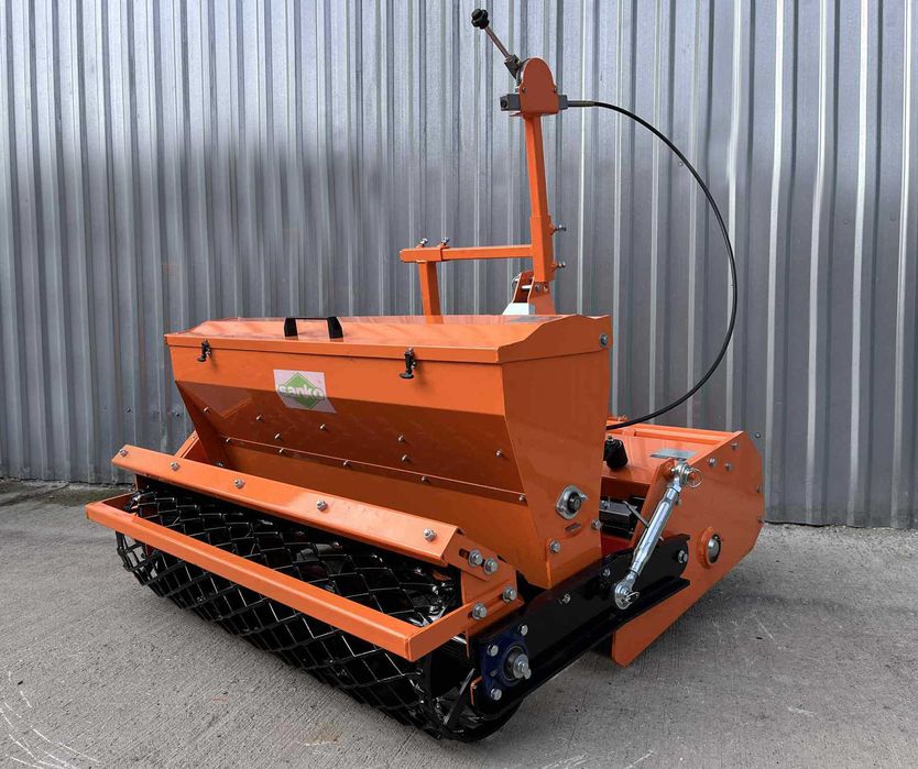 Glebogryzarka uprawowa separacyjna + Siewnik do trawy zestaw ogrodnika