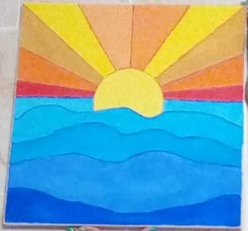 Quadros pintados de tintas acrílicas todos à mão