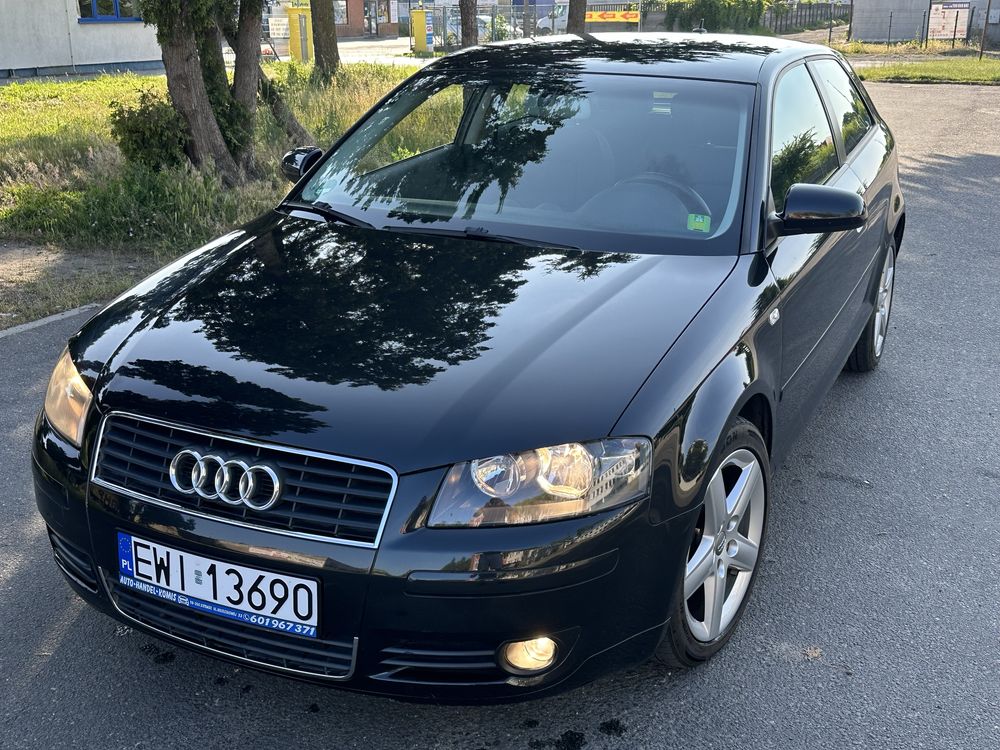 Audi A3 8P 2003r 158.000km przebiegu Bose, Android, jak nowa