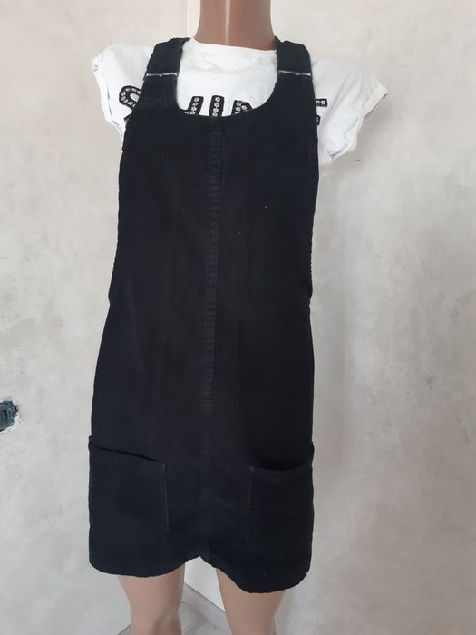 Сарафан вельвет Denim+футболка р.158-164